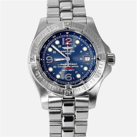 breitling superocean steelfish montre no 863657|breitling superocean a17390 review.